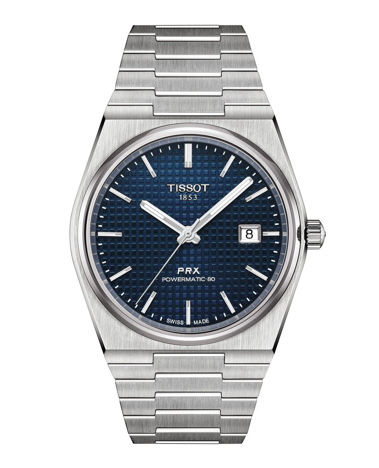 Tissot PRX Powermatic 80 Blue 40mm Automatic T1374071104100