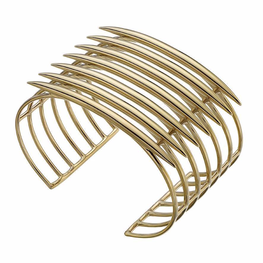 Shaun Leane Yellow Gold Vermeil Quill Cuff