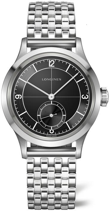 Longines Heritage Classic - Sector Dial Black 38.5mm L2.828.4.53.6