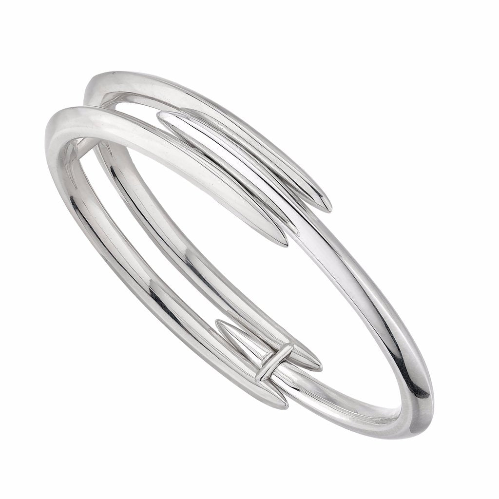 Shaun Leane Men's Silver Arc Triple Bangle