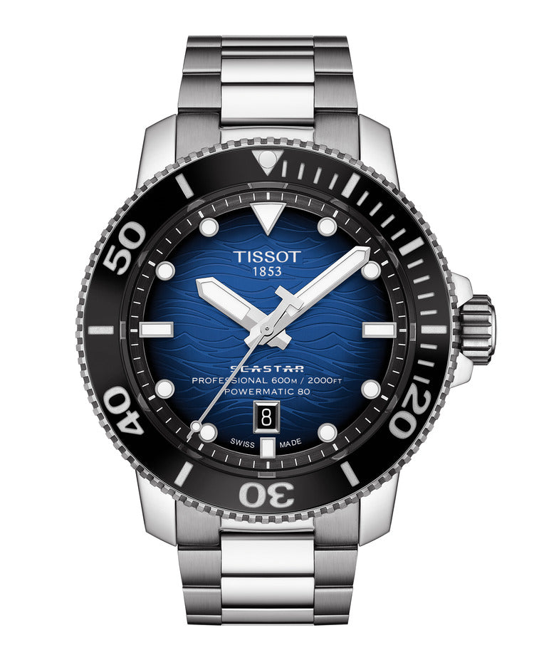 Tissot Seastar 2000 Professional Powermatic 80 46mm Dark Blue Dial