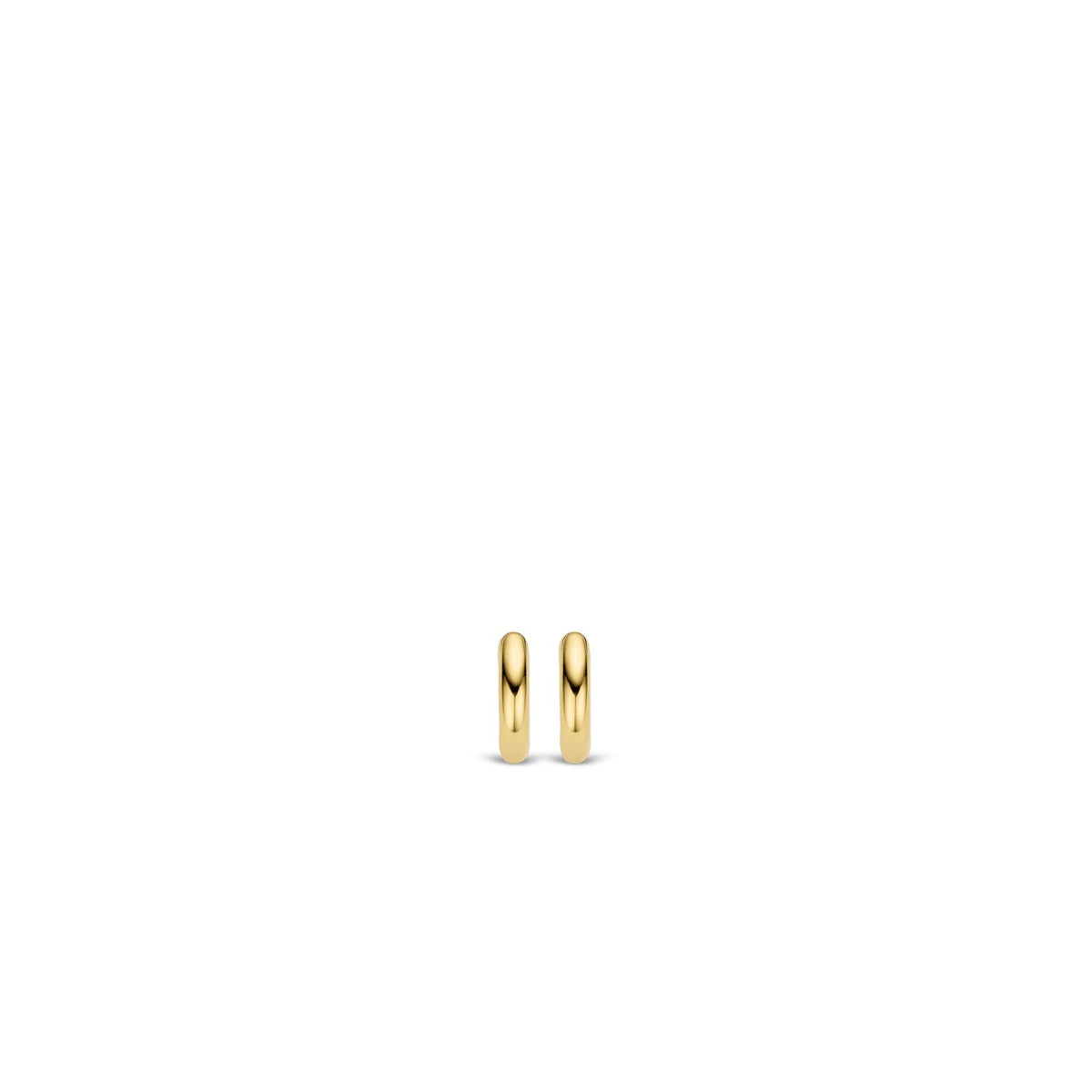 Ti Sento Classic Small Hoops Gold 14mm