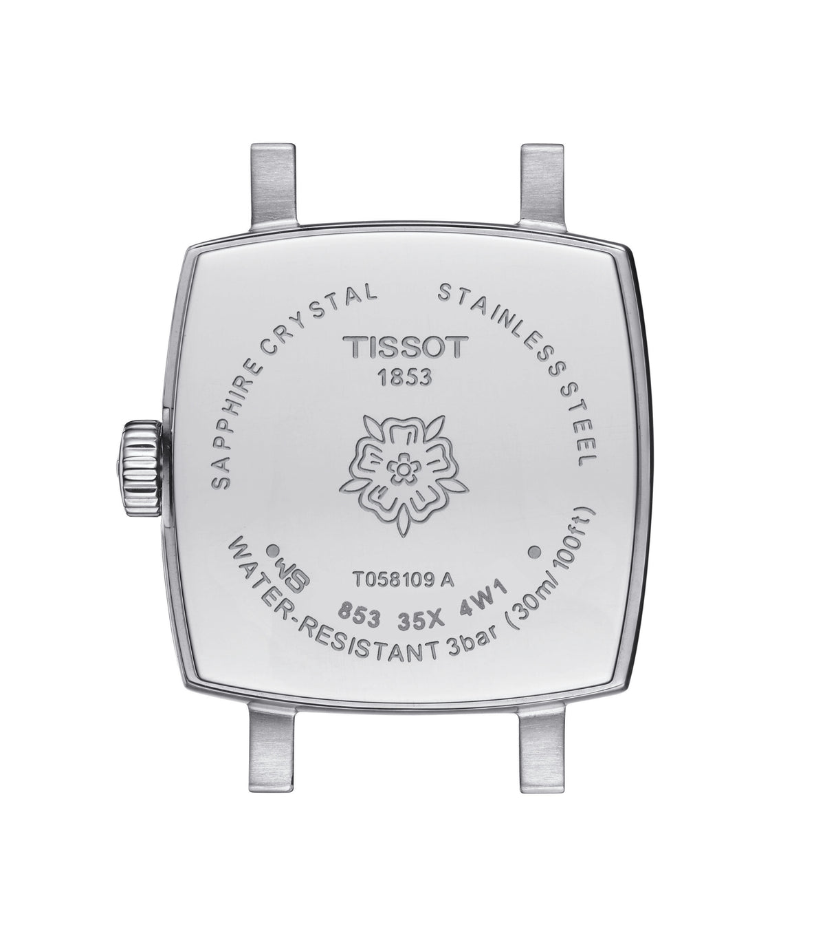 Tissot Lovely Square Black & White 20mm