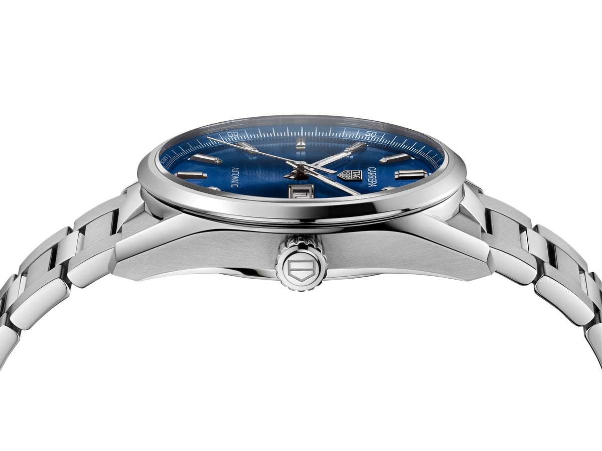 Tag Heuer Carrera Day-Date Automatic Calibre 5 Blue 41mm WBN2010.BA0640