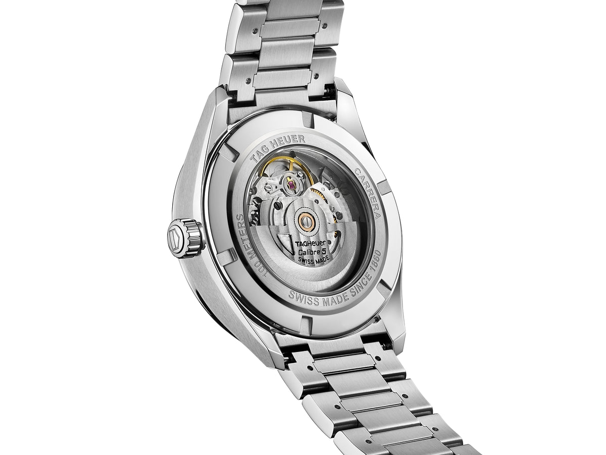 Tag Heuer Carrera Day-Date Automatic Calibre 5 Blue 41mm WBN2010.BA0640