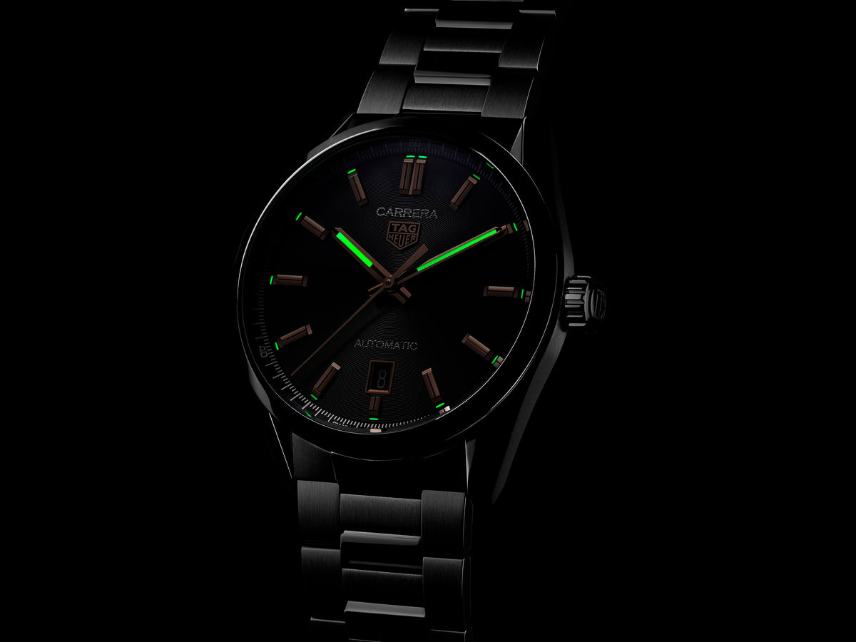 Tag Heuer Carrera Date Automatic Black & Rose 39mm WBN2113.BA0639
