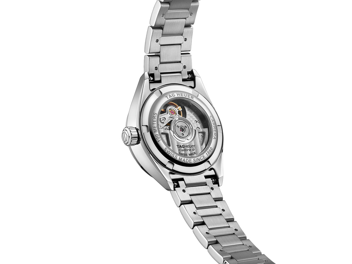 Tag Heuer Carrera Ladies Date Blue Automatic 29mm WBN2411.BA0621