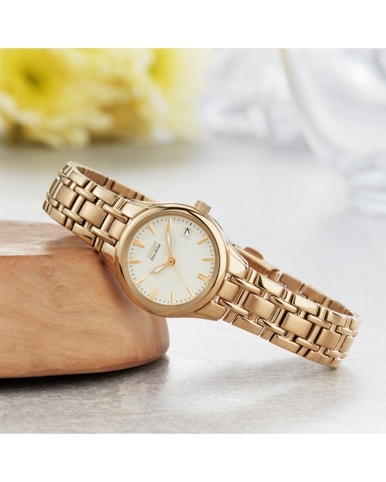 Citizen Eco-Drive Ladies Gold 25mm