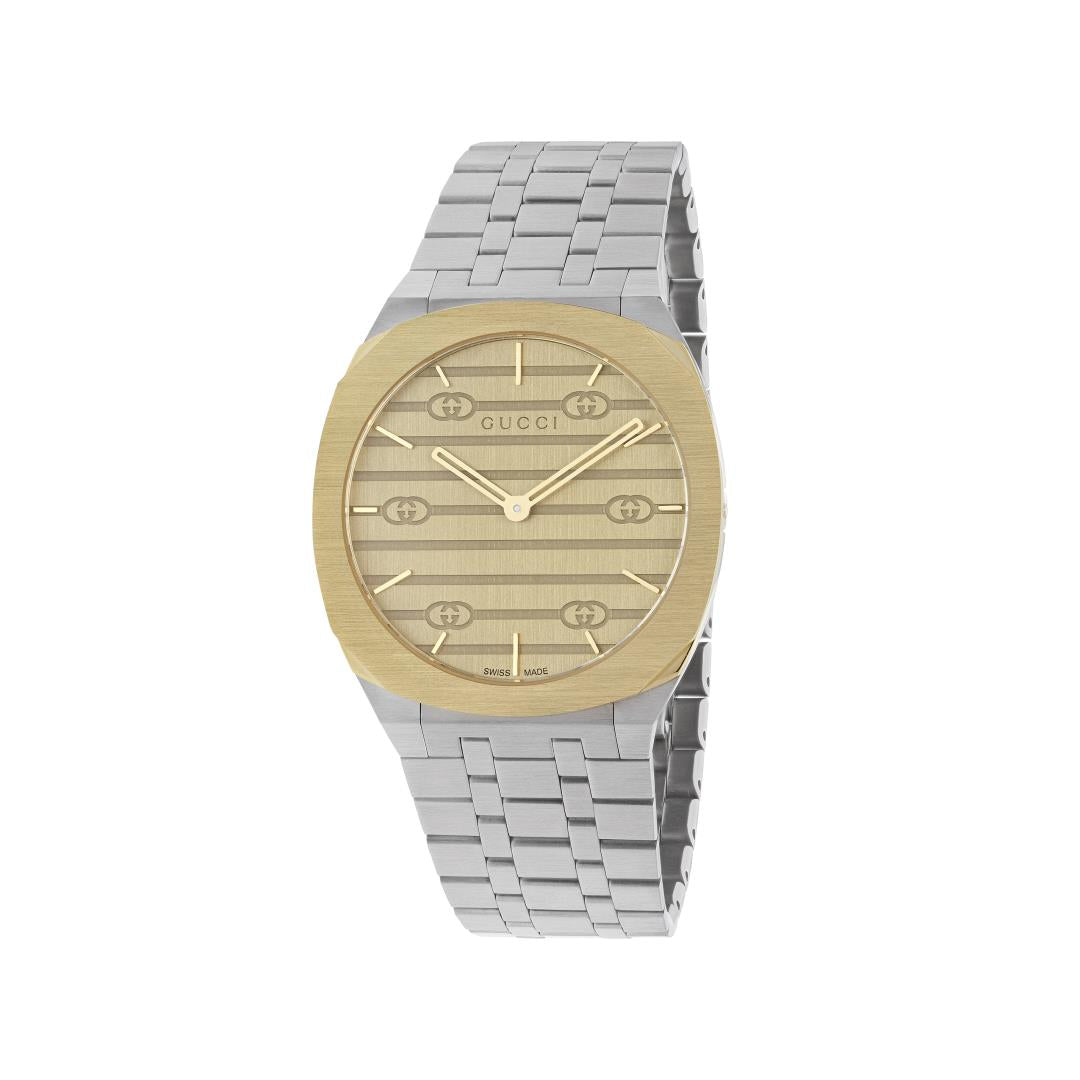 GUCCI 25H Unisex 38mm Watch YA163405