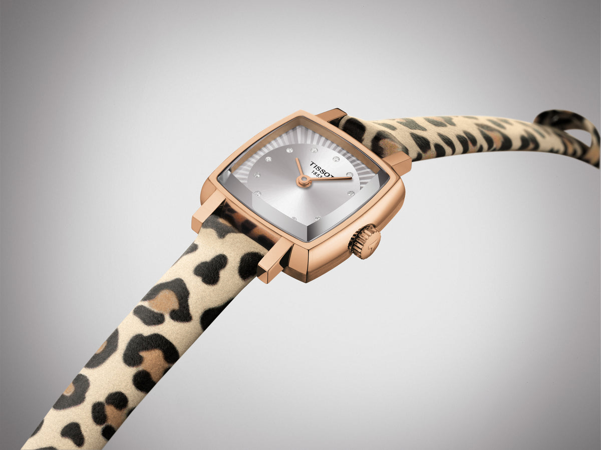 Tissot Lovely Square Brown & Gold 20mm
