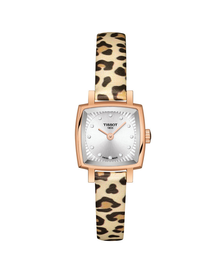 Tissot Lovely Square Brown & Gold 20mm
