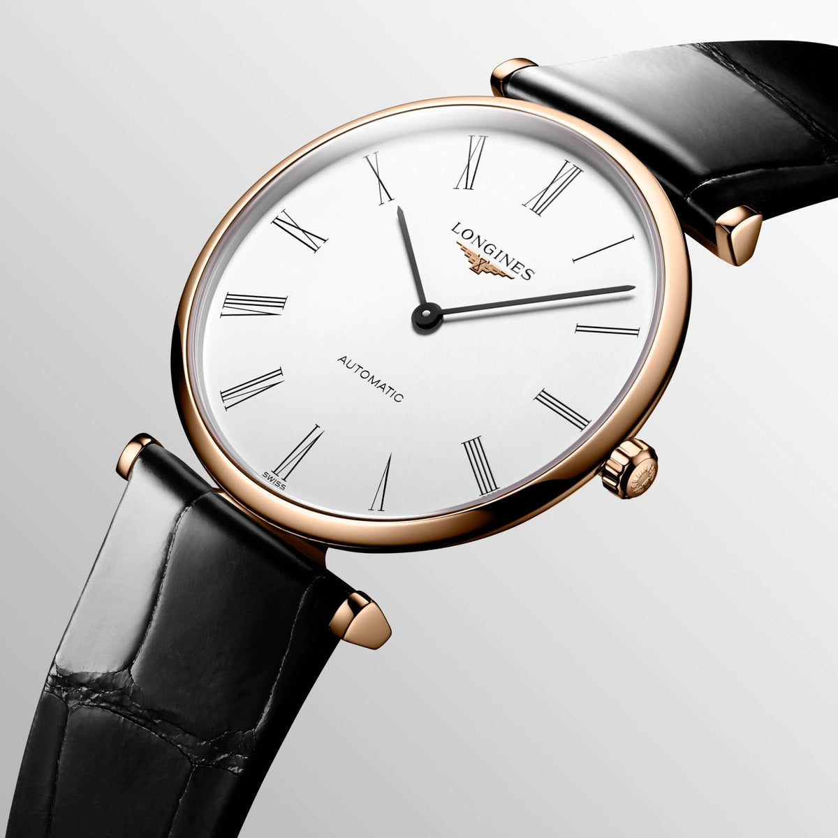 Longines La Grande Classique Rose, Leather Strap L4.918.1.91.2