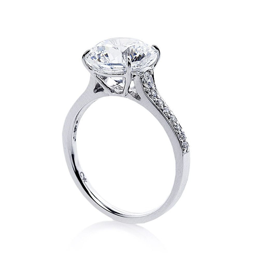Carat* Elegant Round Microset 3.5ct