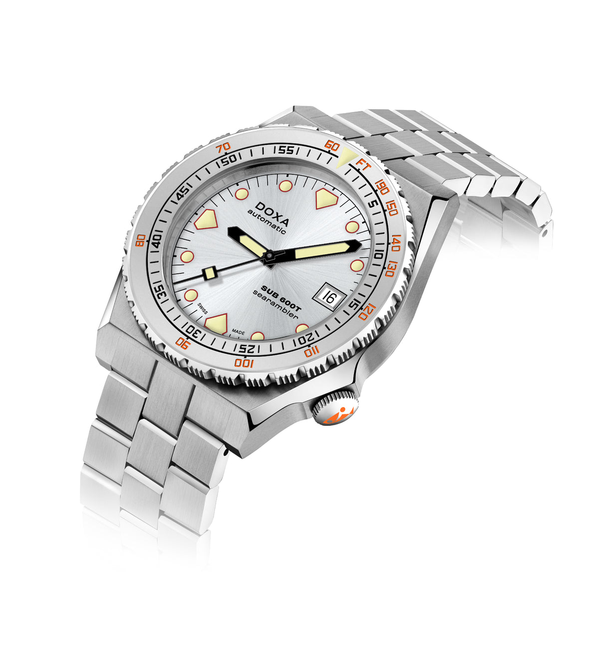 Doxa SUB 600T Searambler Stainless Steel 862.10.021.10