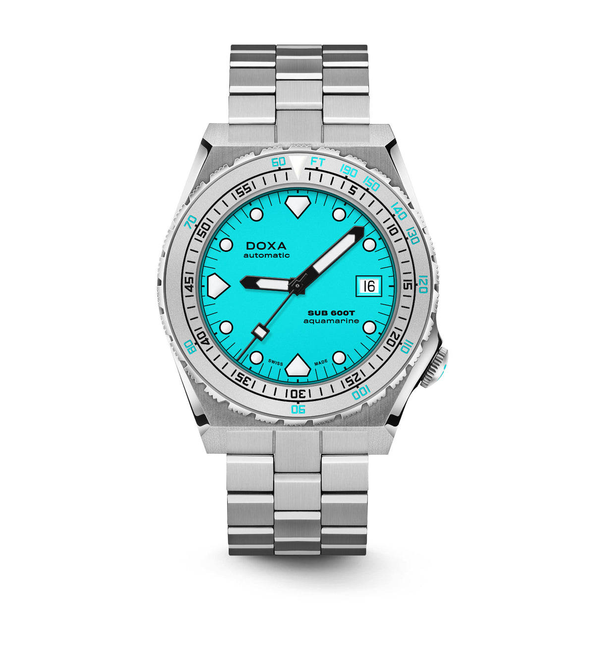 Doxa SUB 600T Aquamarine Stainless Steel 862.10.241.10