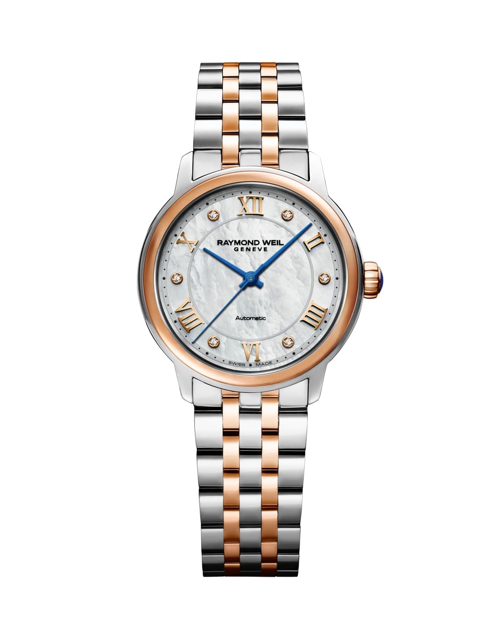 Raymond Weil Maestro Automatic Ladies Two Tone Watch 31mm