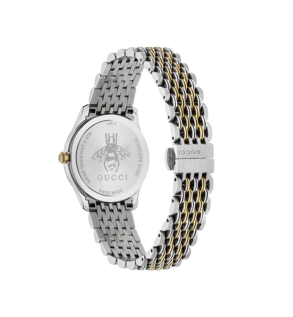 GUCCI G-Timeless Two Tone Pink Dial 29mm YA1265030