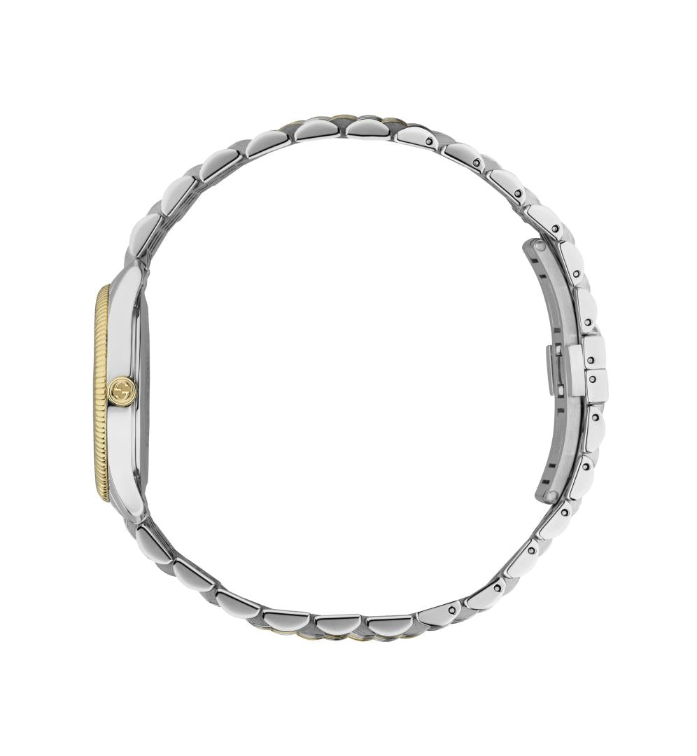 GUCCI G-Timeless Two Tone Pink Dial 29mm YA1265030