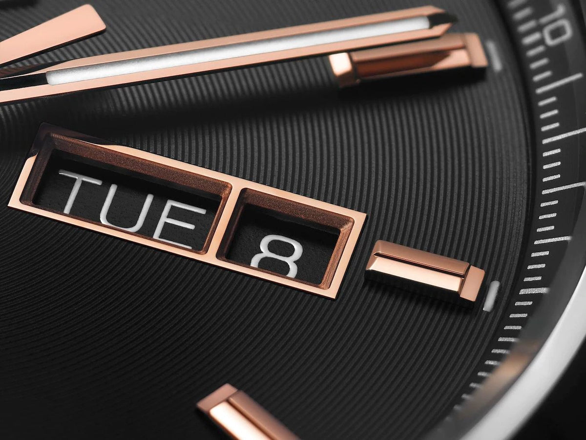 Tag Heuer Carrera Day-Date Automatic Calibre 5 Black Leather 41mm WBN2013.FC6503