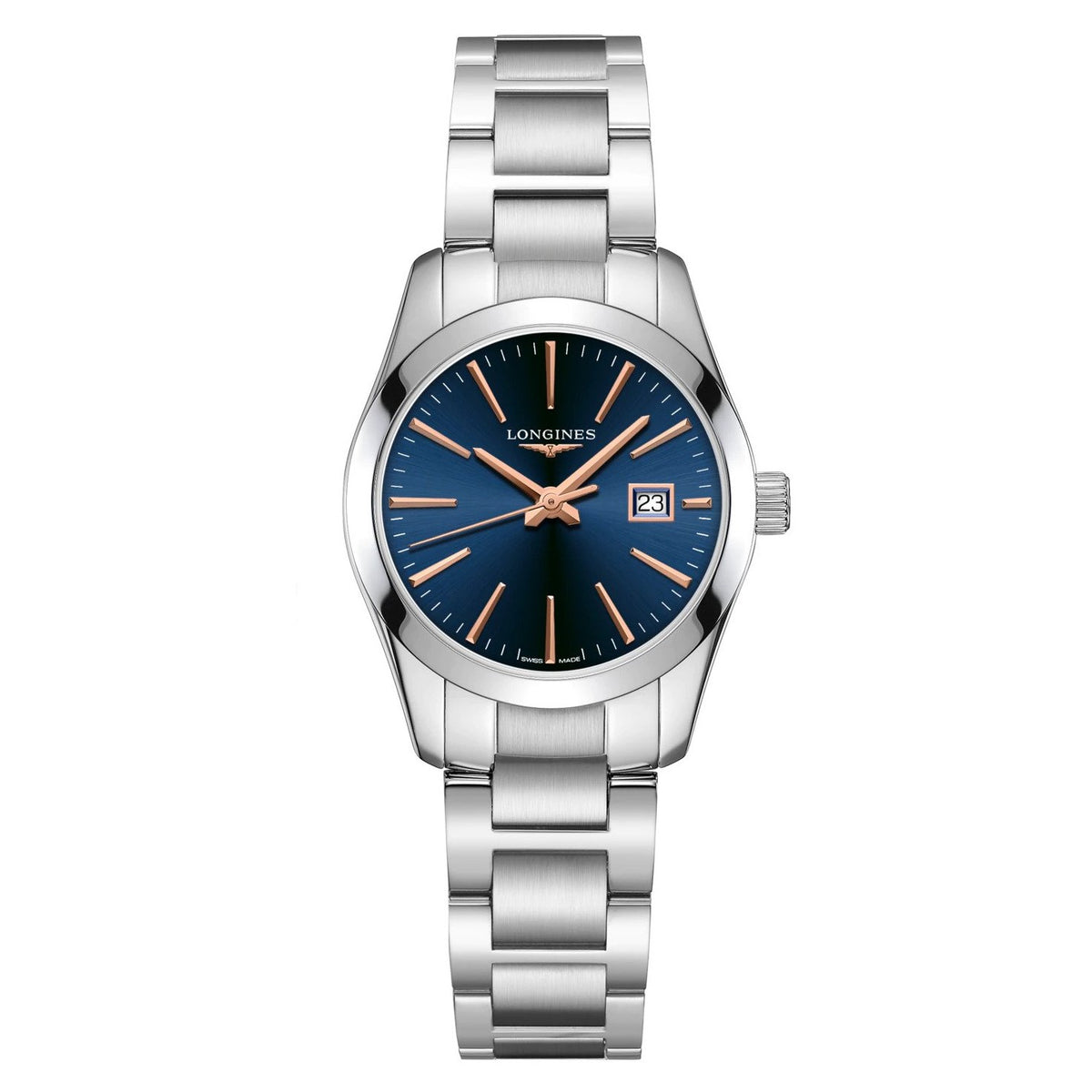 Longines Conquest Classic Blue Ladies Watch 29.5mm