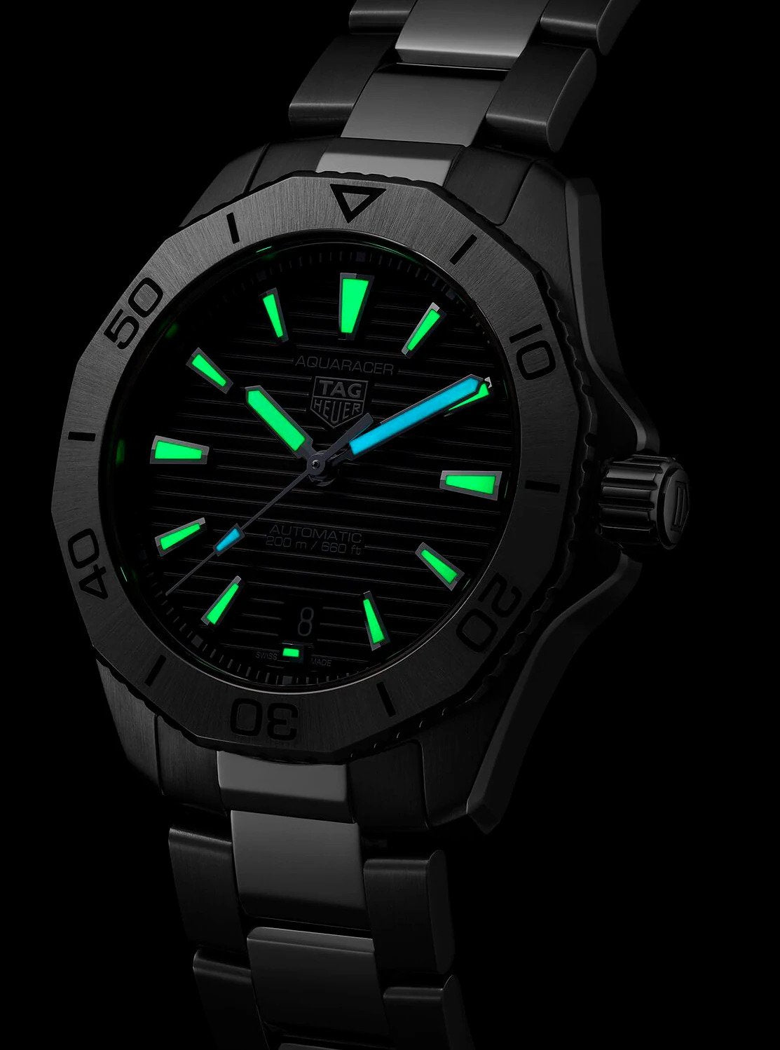 Tag Heuer Aquaracer Professional 200m Date Automatic Black WBP2110.BA0627