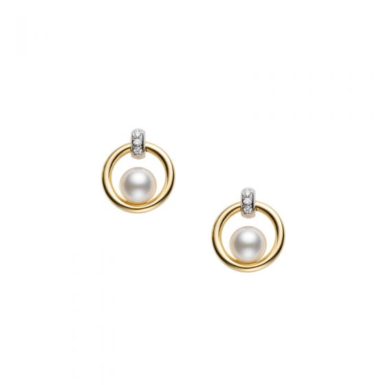 Mikimoto Circle Collection - Akoya Earrings