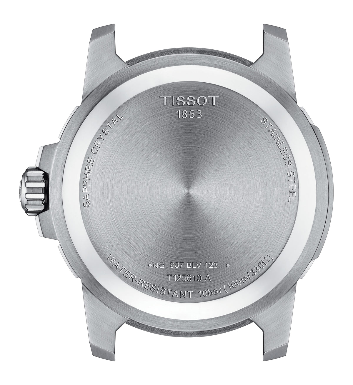Tissot Supersport Gents Black Dial 44mm