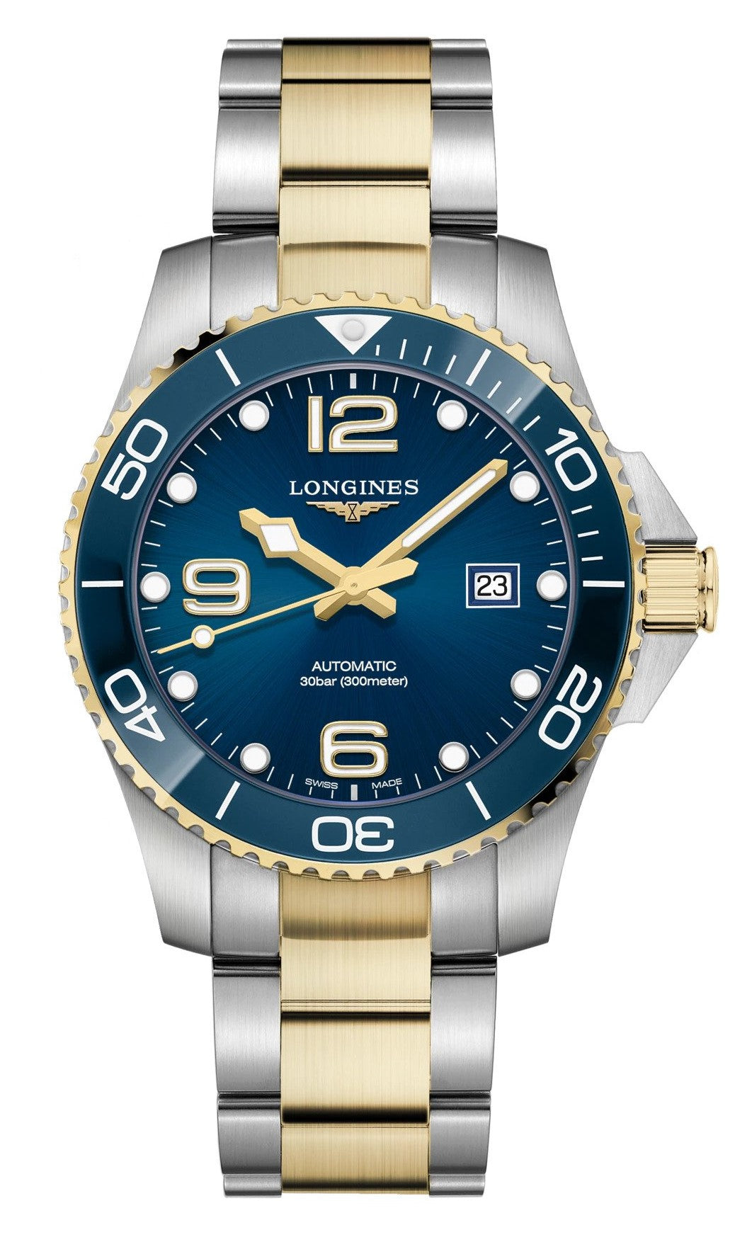Longines HydroConquest Automatic Blue & Yellow 43mm