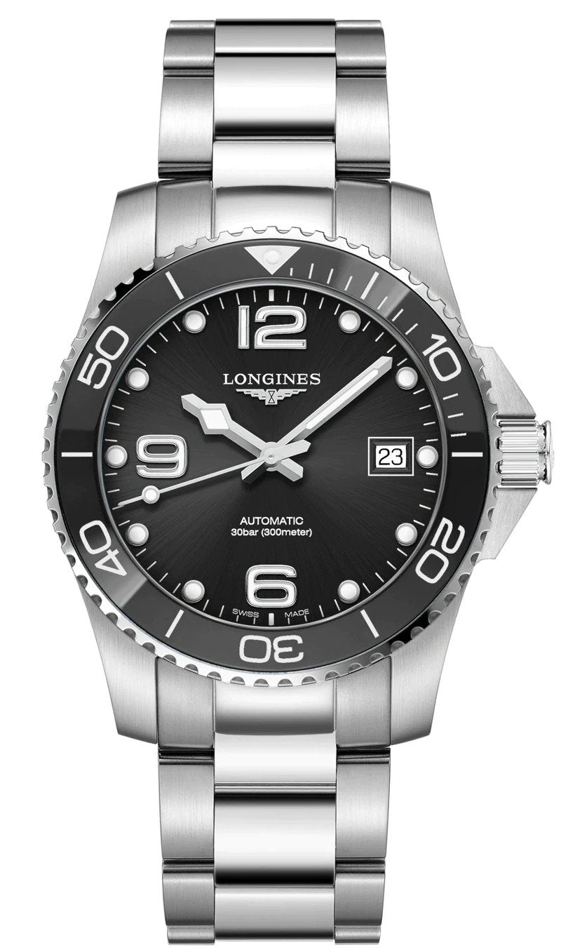 Longines HydroConquest Automatic Black 39mm