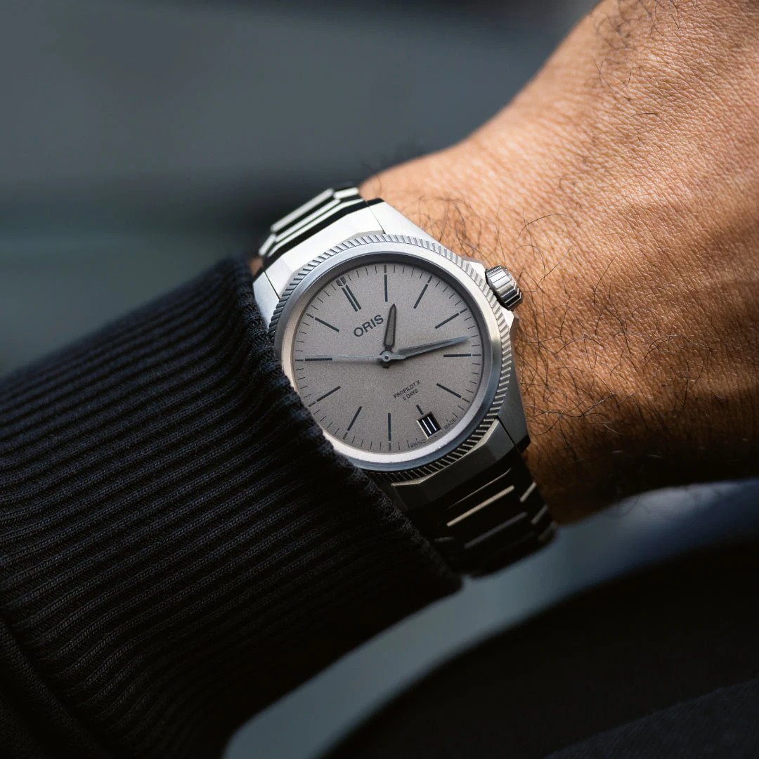 Oris ProPilot X Calibre 400 Grey 39mm 01 400 7778 7153-07 7 20 01TLC