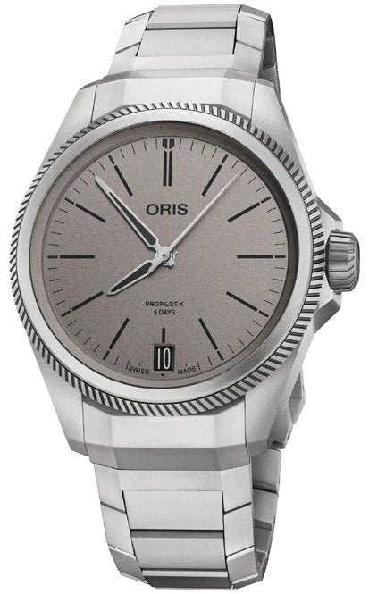 Oris ProPilot X Calibre 400 Grey 39mm 01 400 7778 7153-07 7 20 01TLC