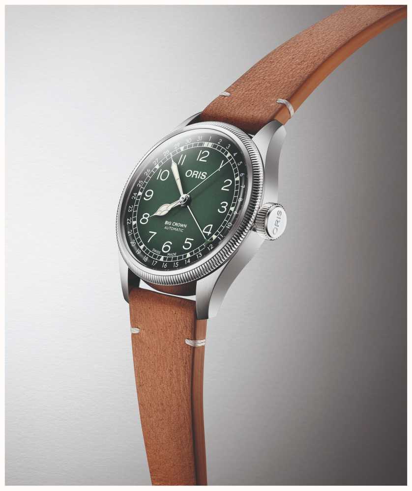 Oris Big Crown X Cervo Volante Green Dial 01 754 7779 4067-Set