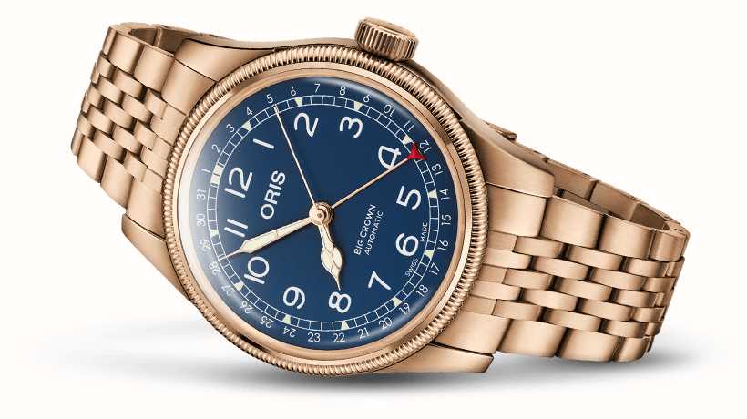 Oris Big Crown Bronze Pointer Date Blue 40mm