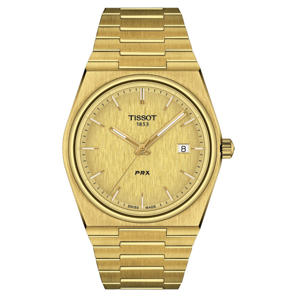 Tissot PRX Champagne Gold 40mm T1374103302100