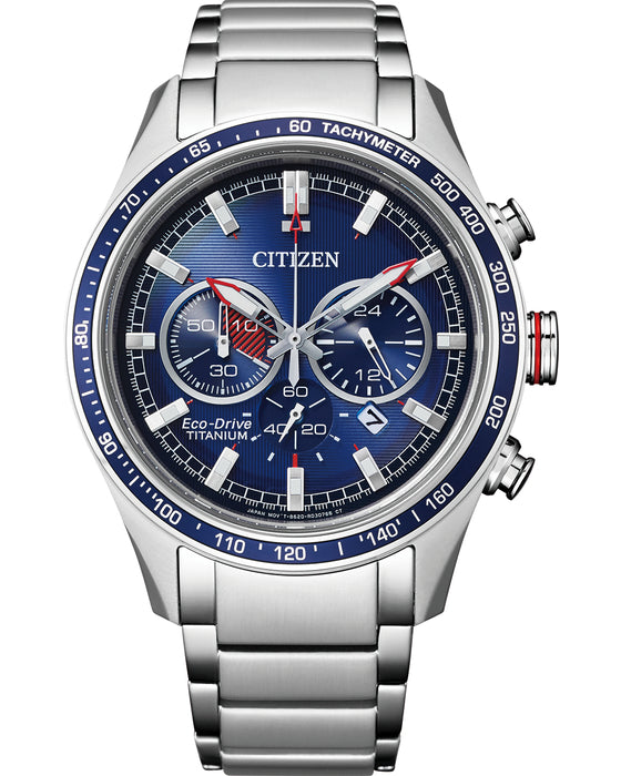Citizen Eco-Drive Super Titaniumâ„¢ Chronograph Blue 43mm