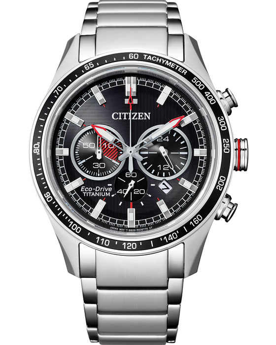 Citizen Eco-Drive Super Titaniumâ„¢ Chronograph Black 43mm