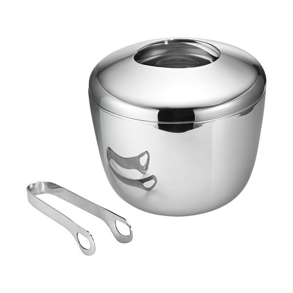 Georg Jensen SKY Ice Bucket with Ice Tongs