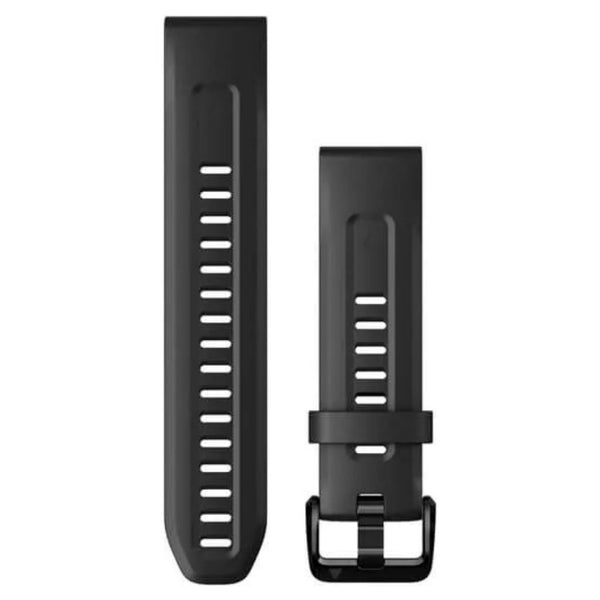 Garmin QuickFit® 20mm Black Silicone Strap 010-13102-00