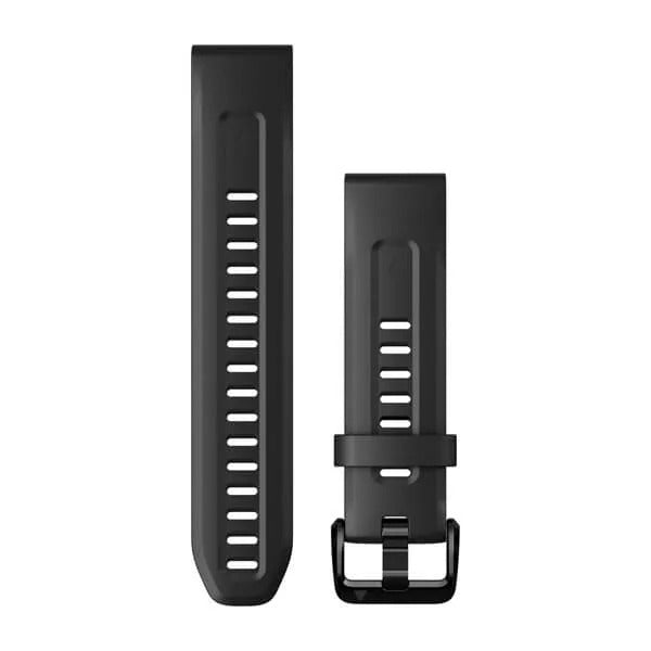 Garmin QuickFit® 20mm Black Silicone Strap 010-13102-00