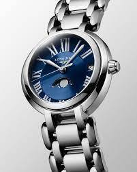 Longines Primaluna Blue Moonphase Watch 30.5mm L8.115.4.91.6