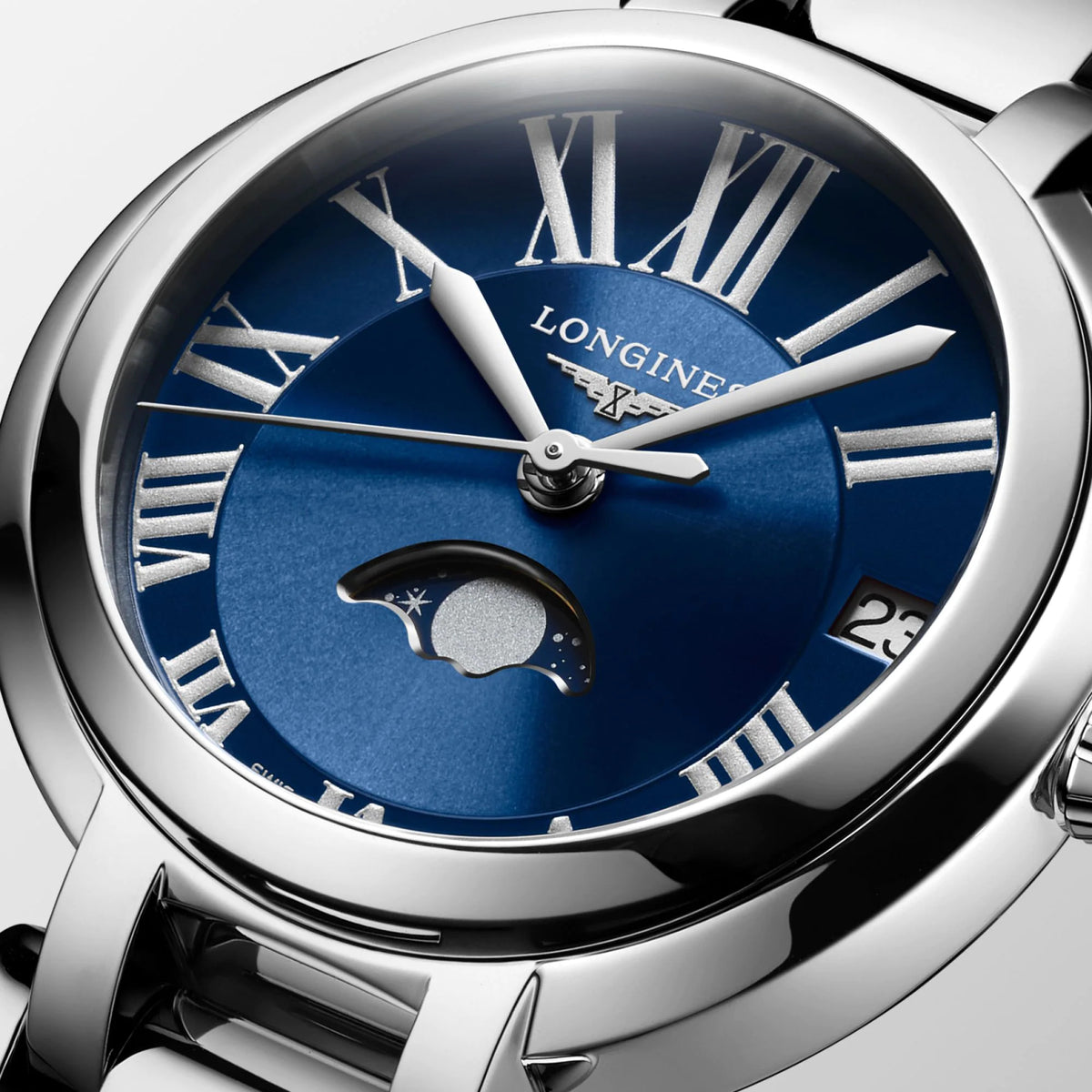Longines Primaluna Blue Moonphase Watch 30.5mm L8.115.4.91.6