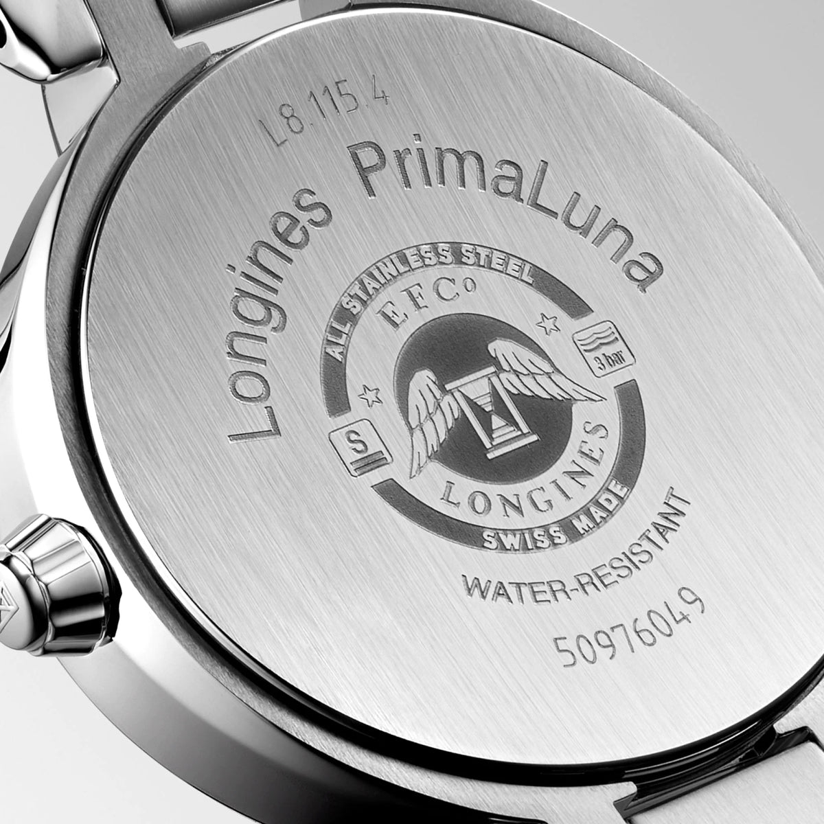 Longines Primaluna Blue Moonphase Watch 30.5mm L8.115.4.91.6