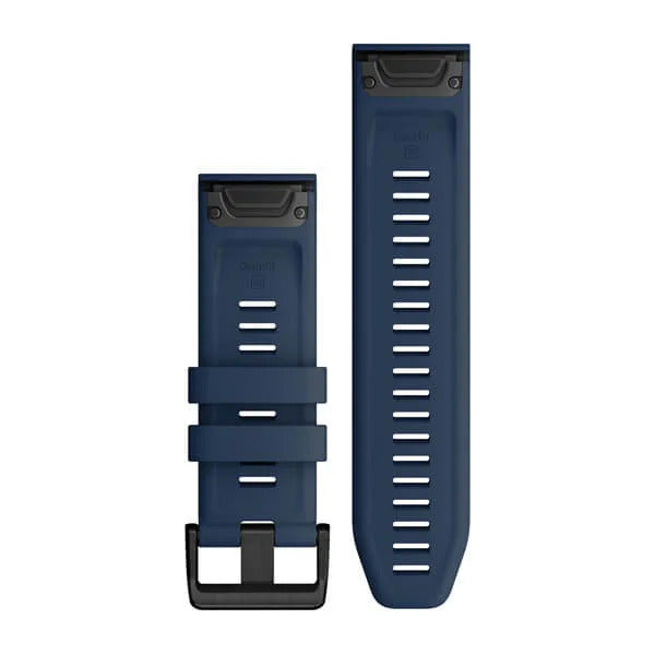 Garmin QuickFit® 26 Ember Captain Blue Silicone Strap 010-12864-22