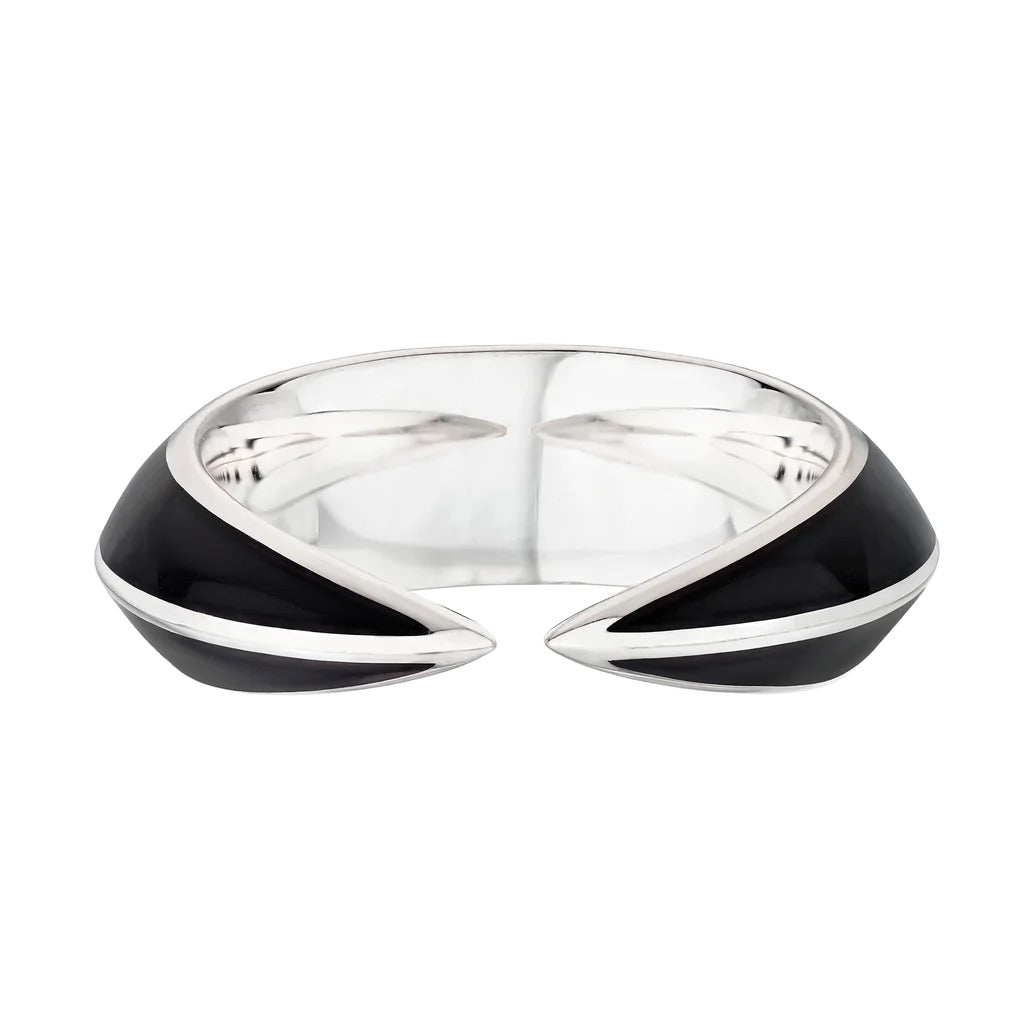 Shaun Leane Sabre Deco Ring, Silver & Ceramic
