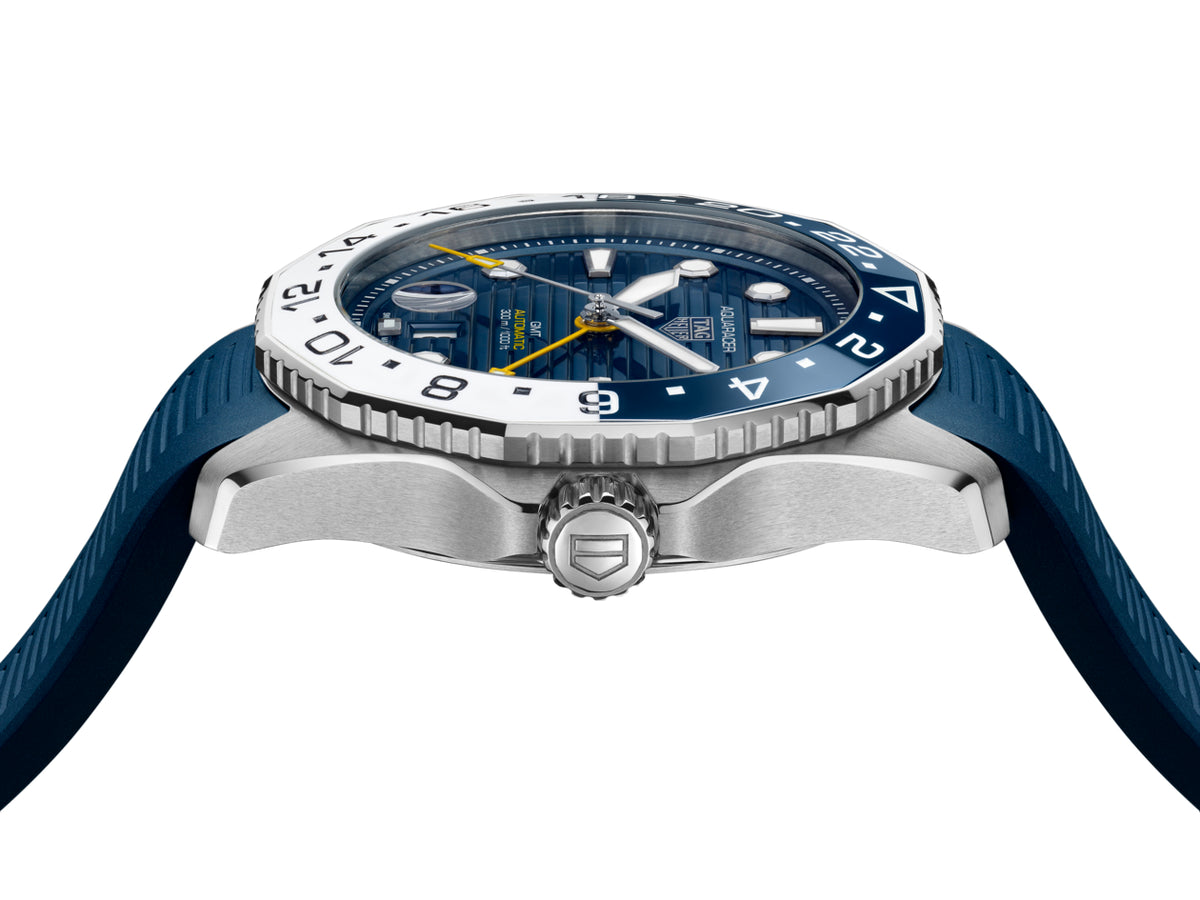 Tag Heuer Aquaracer Professional 300 GMT Rubber Strap 43mm WBN2111.FC6505