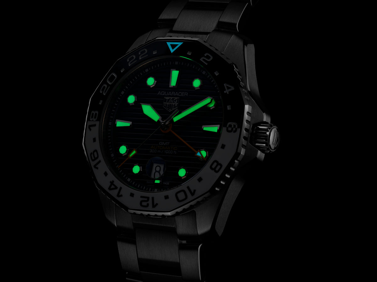 Tag Heuer Aquaracer Professional 300 GMT Stainless Steel 43mm WBN2111.BA0632