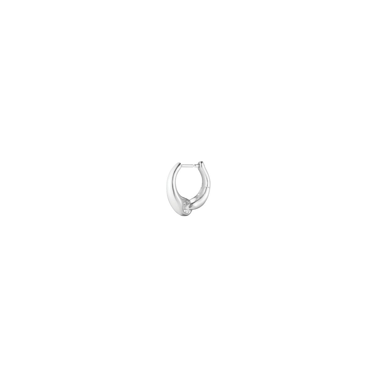 Georg Jensen Reflect Earhoop, Small, Single