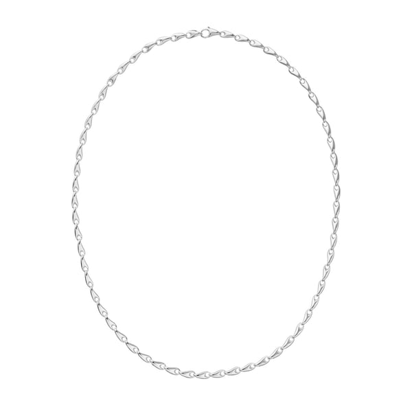 Georg Jensen Reflect Necklace, 55cm, Sterling Silver