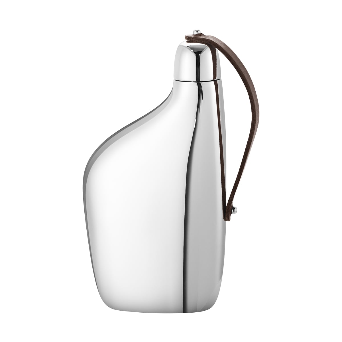Georg Jensen SKY Hip Flask, Stainless Steel