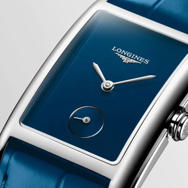 Longines DolceVita Blue Strap Watch 23.3mm L5.512.4.90.2